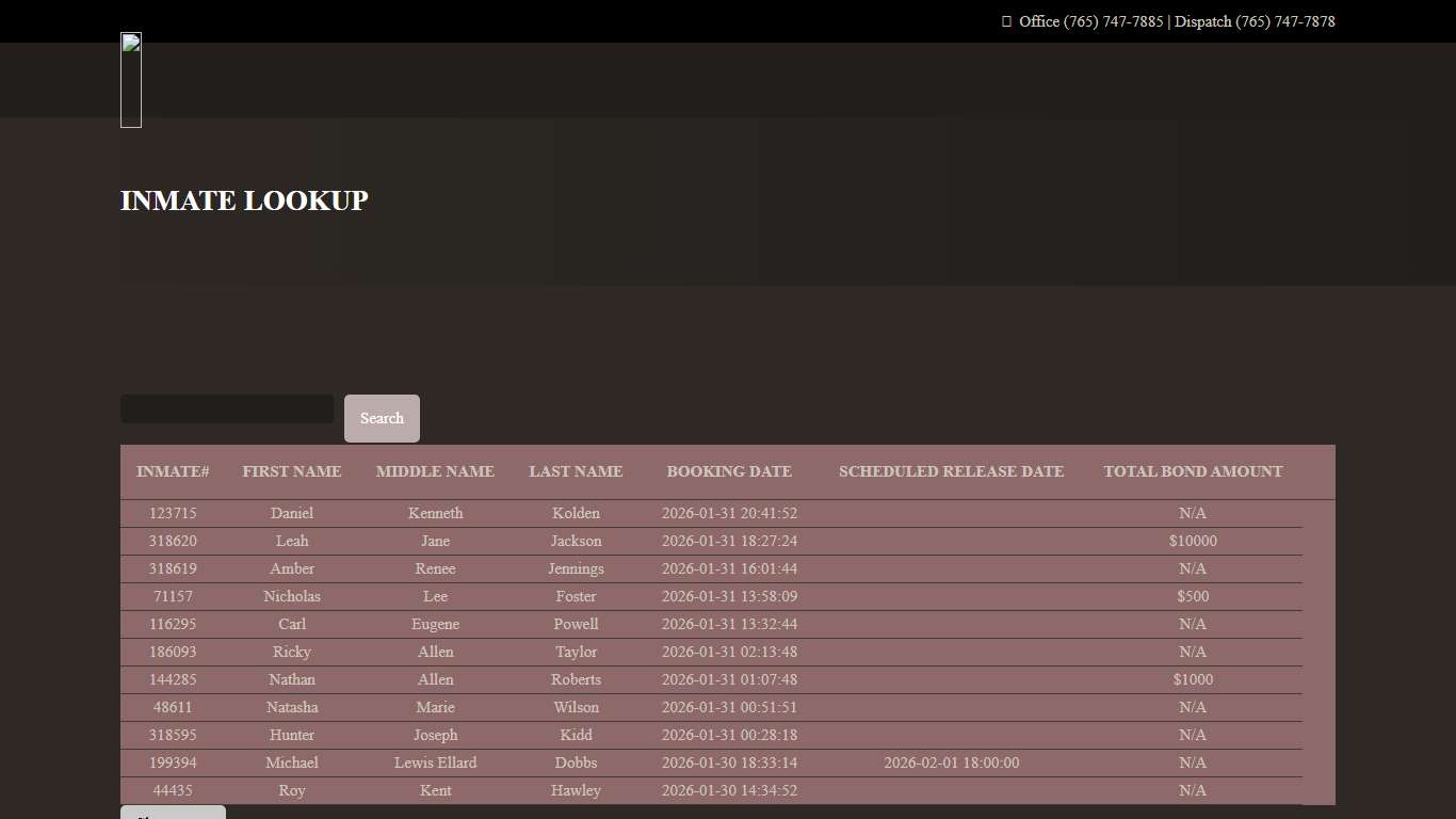 Inmate Lookup - Delaware County Sheriff